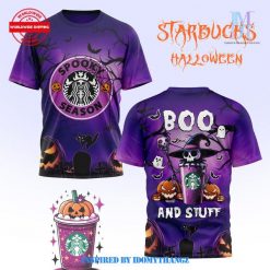 starbuck halloween Spooky Season 3D Shirt