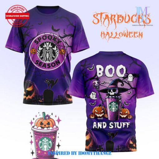 Starbuck Halloween Spooky Season 3D Shirt