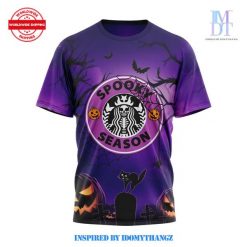 starbuck halloween Spooky Season 3D Shirt