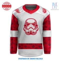 2024 Detroit Red Wings x Star Wars Night Hockey Jersey