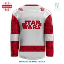 2024 Detroit Red Wings x Star Wars Night Hockey Jersey