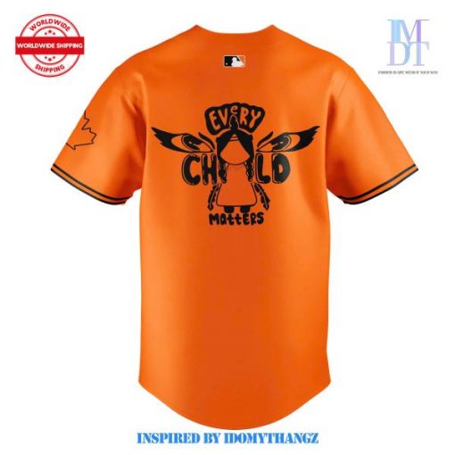 2024 Toronto Blue Jays Orange Shirt Day Every Child Matters Jersey