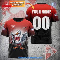 AFL Personalized Sydney Swans Unisex T-Shirt