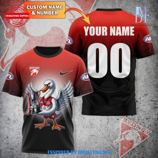 AFL Personalized Sydney Swans Unisex T-Shirt