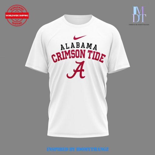 Alabama Crimson Tide Roll Tide Y’all White Shirt