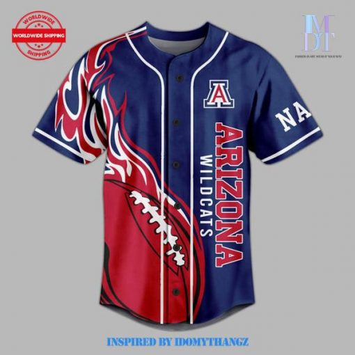 Arizona Wildcats Bear Down Baseball Jersey