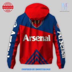 Arsenal Custom Name Windbreaker Outdoor Jacket