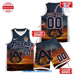 Auburn Tigers Personalization Basketball Jersey