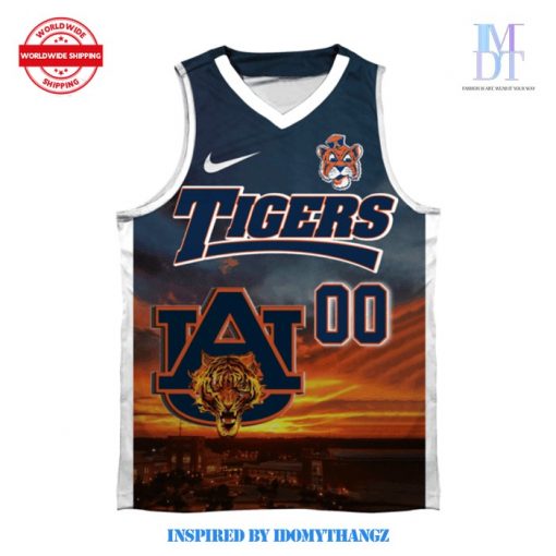 Auburn Tigers Personalization Basketball Jersey