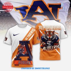 Auburn Tigers War Damn Eagle Shirt