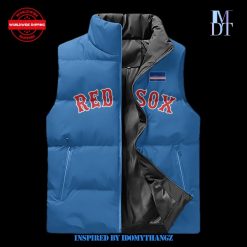 Boston Red Sox Cabo Verdean 2024 Sleeveless Puffer Jacket