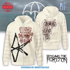 Bring Me The Horizon Wolf Zip Hoodie