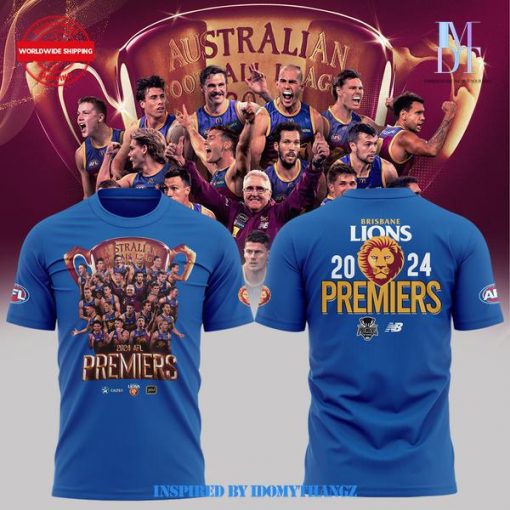 Brisbane Lions AFL 2024 Champions Limited Edition Shirt