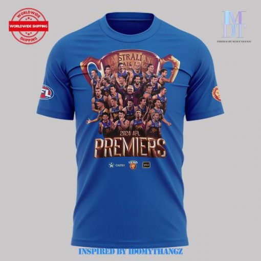 Brisbane Lions AFL 2024 Champions Limited Edition Shirt