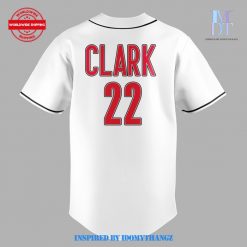 Caitlin Clark Indians Clark 22 Baseball jersey