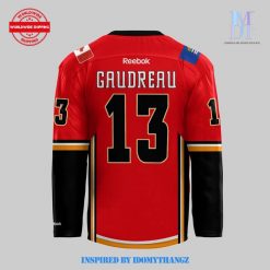 Calgary Flames RIP Gaudreau 13 Hockey Jersey