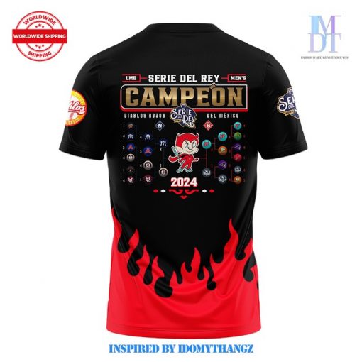 Campeon 2024 Diablos Rojos del Mexico Limited Edition T-Shirt