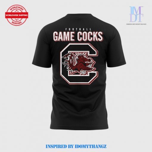 Carolina Gamecocks Football Black Tee Shirt