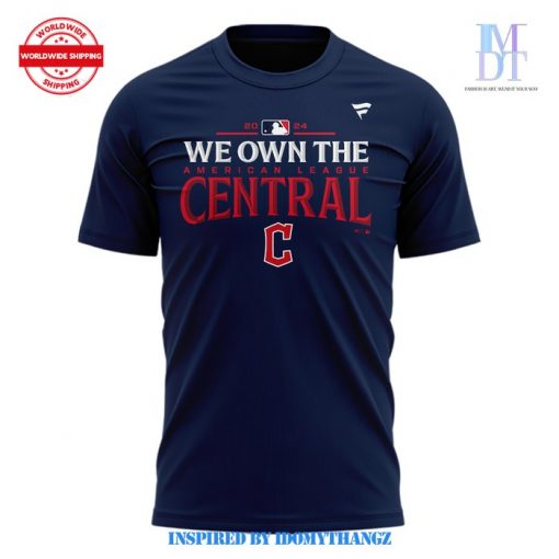 Cleveland Guardians AL Central Champions 2024 Limited Edition T-Shirt