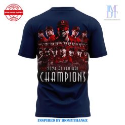 Cleveland Guardians AL Central Champions 2024 Limited Edition T-Shirt