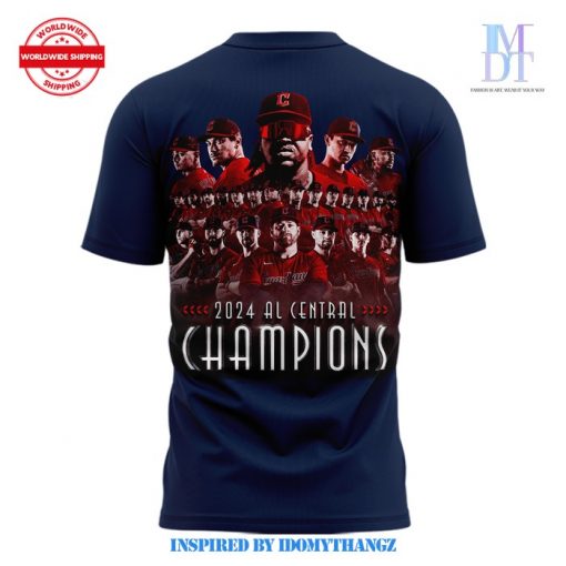 Cleveland Guardians AL Central Champions 2024 Limited Edition T-Shirt