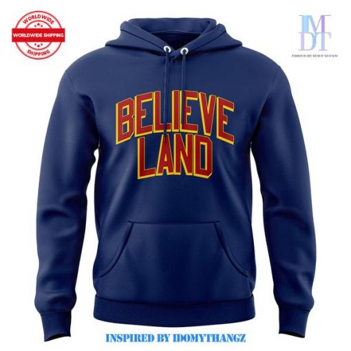 Cleveland Guardians Believe Land Hoodie