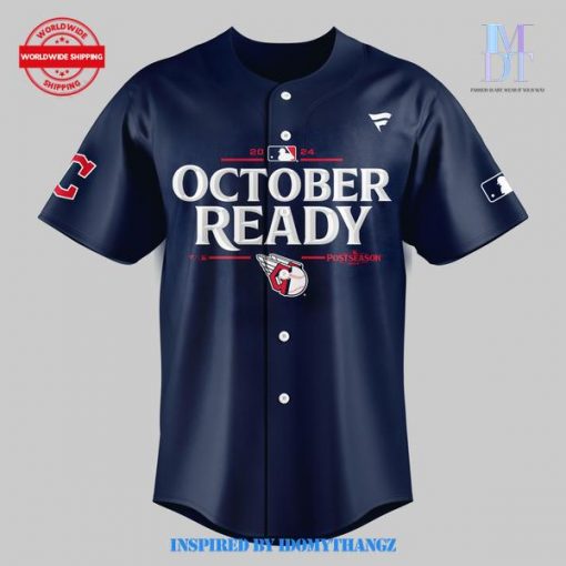 Cleveland Guardians OCTOBER READY Baseball Jersey