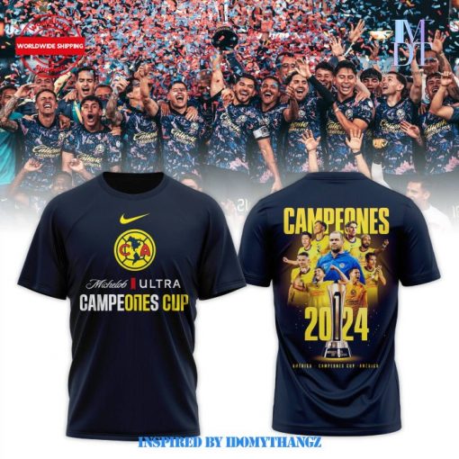 Club América Campeons Cup 2024 T-Shirt