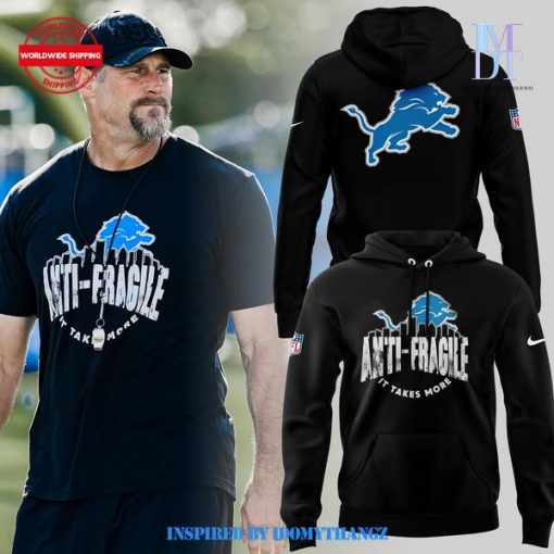 Detroit Lions Coach Dan Campbell Antifragile Hoodie