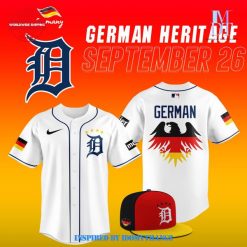 Detroit Tigers 2024 German Heritage Baseball Jersey