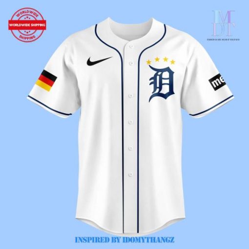 Detroit Tigers 2024 German Heritage Baseball Jersey