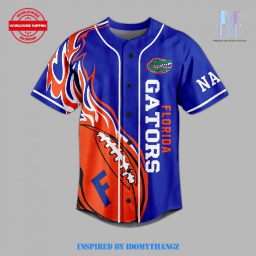 Florida Gators 2024 Custom Name Baseball Jersey