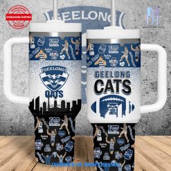 Geelong Cats Go Cats Limited 40 Oz Handle Tumbler