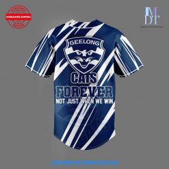 Geelong Cats Not Just When We Win Limited Baseball Jersey