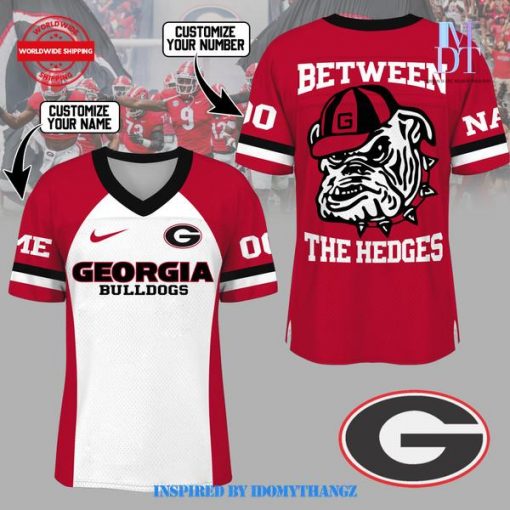 Georgia Bulldogs Football Between The Hedges Jersey