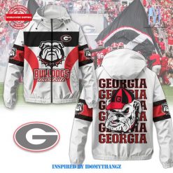 Georgia Bulldogs SEC Windbreaker Outdoor Jacket