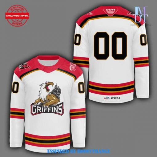 Grand Rapids Griffins AHL CCM Quicklite White Jersey