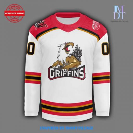 Grand Rapids Griffins AHL CCM Quicklite White Jersey