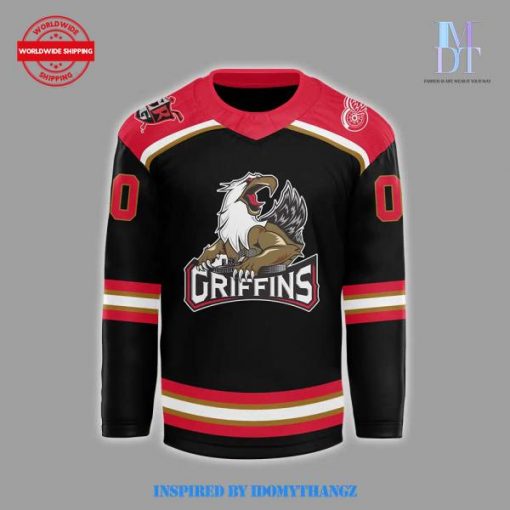 Grand Rapids Griffins CCM Premier Black Hockey Jersey