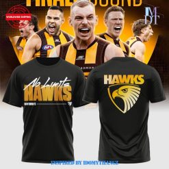 Hawthorn Hawks No Limits Black T Shirt