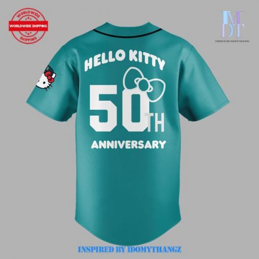 Hello Kitty x Seattle Mariners 50th Anniversary Baseball Jersey