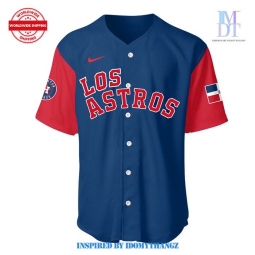 Houston Astros 2024 Limited Astros Dominican Heritage Baseball Jersey