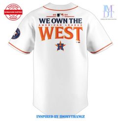 Houston Astros AL West Division 2024 Champions Limited Baseball Jersey