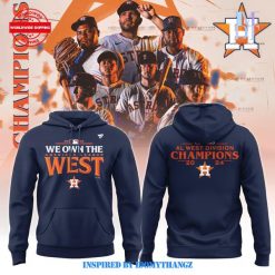 Houston Astros AL West Division Champions 2024 Limited Hoodie