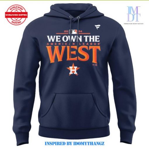 Houston Astros AL West Division Champions 2024 Limited Hoodie