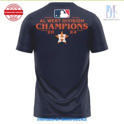 Houston Astros AL West Division Champions 2024 Limited T-Shirt