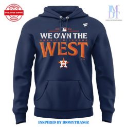 Houston Astros American League West Division 2024 Champions Hoodie