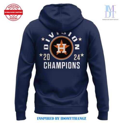 Houston Astros American League West Division 2024 Champions Hoodie