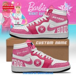 Houston Astros Pink Barbie Limited Edition Air Jordan 1