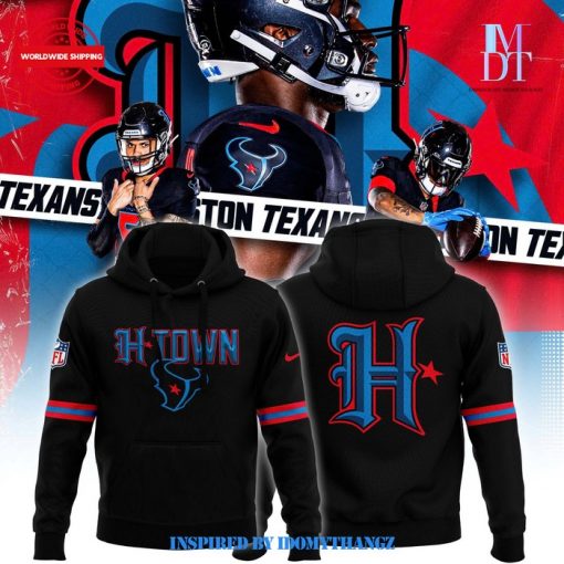 Houston Texans H-Town Blue New Version 2024 Hoodie